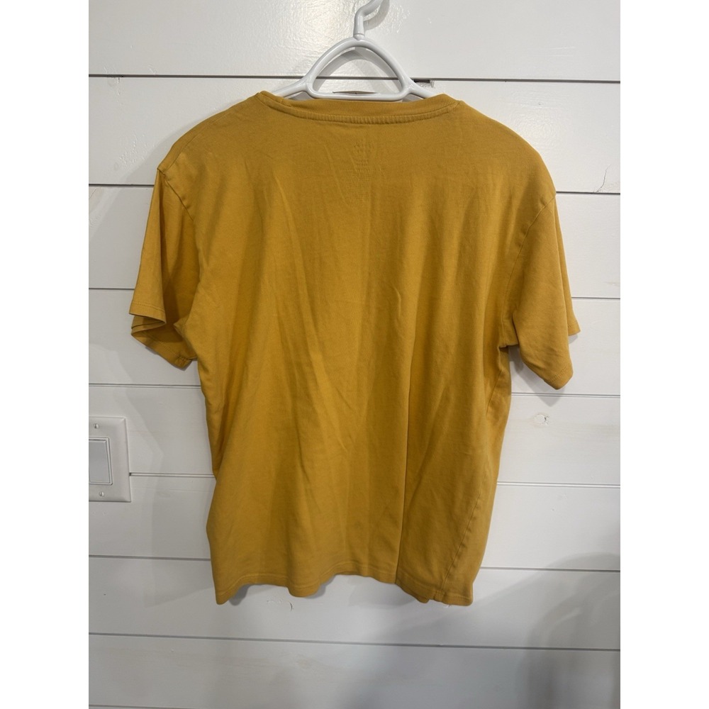 Pura Vida Desert Oversize T-shirt Desert Mustard Yellow Small Petite - Picture 3 of 3